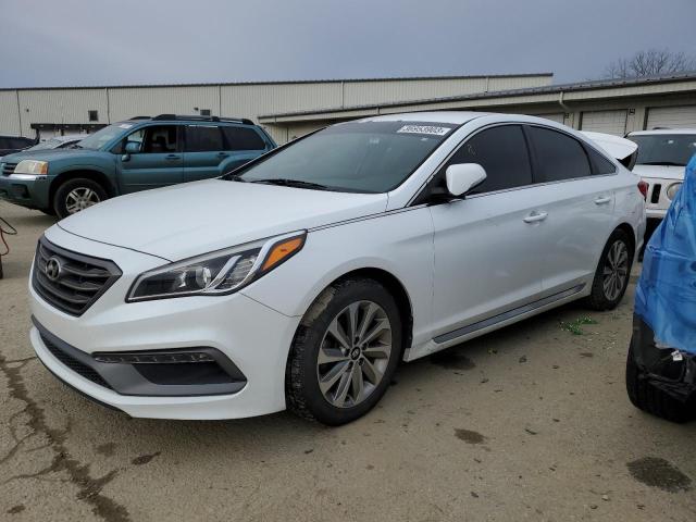 HYUNDAI SONATA SPO 2017 with VIN 5NPE34AF0HH571610 - Photo from auction
