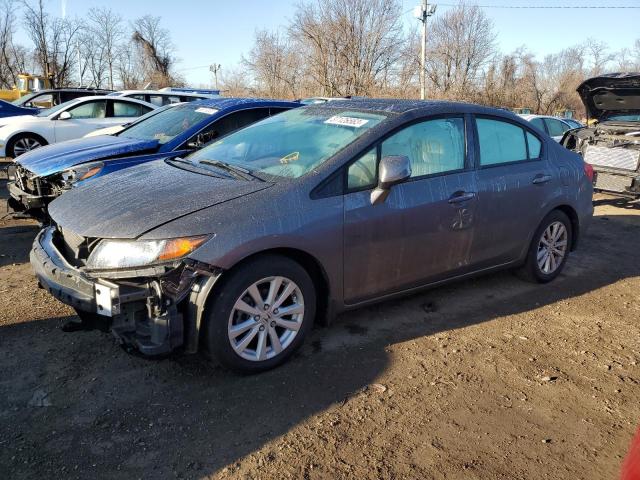 HONDA CIVIC EXL 2012 with VIN 19XFB2F99CE314232 - Photo from auction