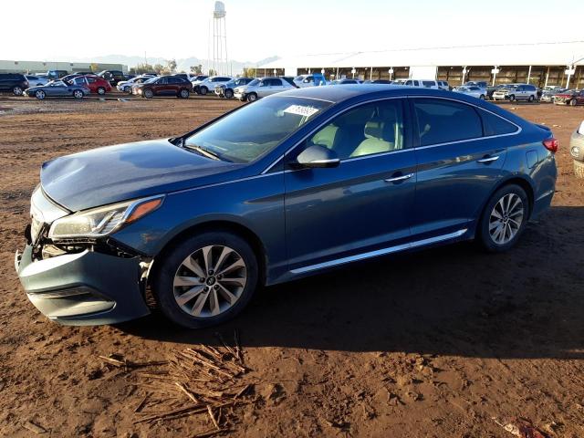 HYUNDAI SONATA SPO 2016 with VIN 5NPE34AF5GH420020 - Photo from auction