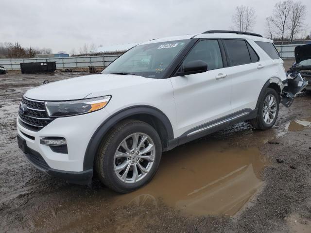 FORD EXPLORER X 2020 with VIN 1FMSK8DH0LGC87719 - Photo from auction