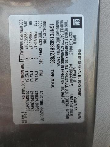 Photo 14 from auction – 2008 CHEVROLET TAHOE C150 with VIN 1GNFC13028R127835