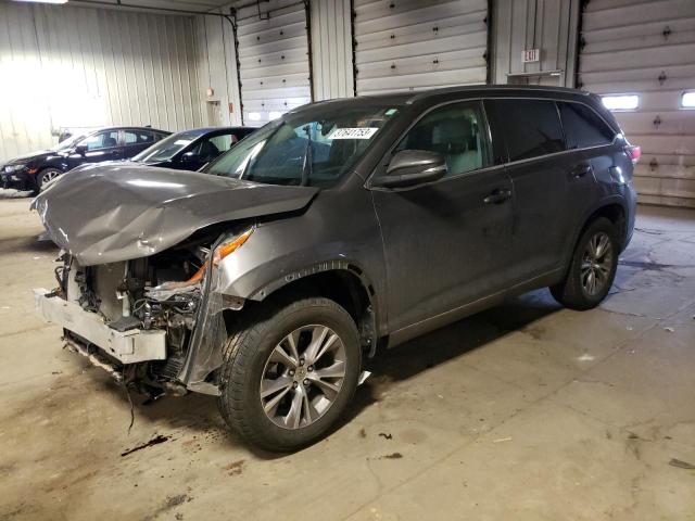 TOYOTA HIGHLANDER 2015 with VIN 5TDKKRFH3FS089167 - Photo from auction