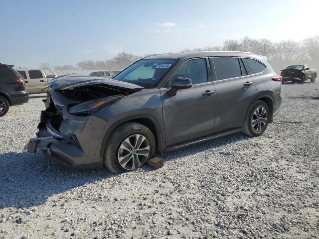 TOYOTA HIGHLANDER 2021 with VIN 5TDGZRAH5MS523899 - Photo from auction