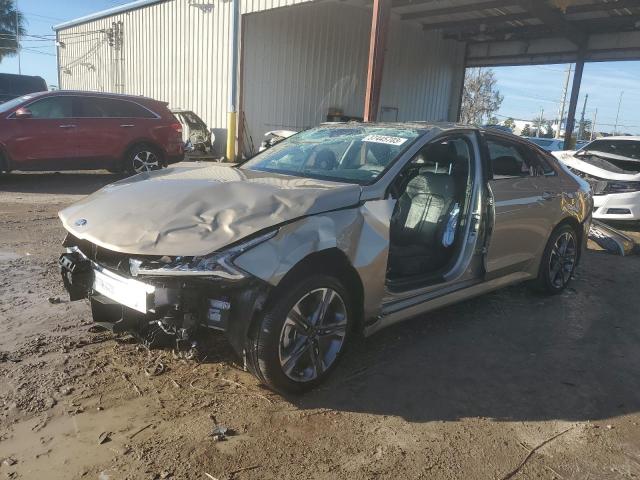 KIA K5 EX 2021 with VIN 5XXG34J23MG048593 - Photo from auction