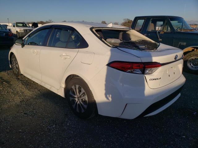 Photo 2 from auction – 2022 TOYOTA COROLLA LE with VIN JTDEAMDE3N3010110