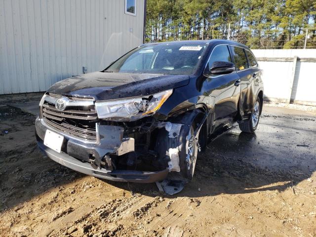 TOYOTA HIGHLANDER 2016 with VIN 5TDDKRFH8GS338864 - Photo from auction