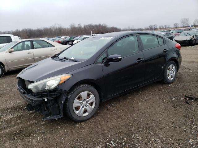 KIA FORTE LX 2015 with VIN KNAFX4A64F5350322 - Photo from auction