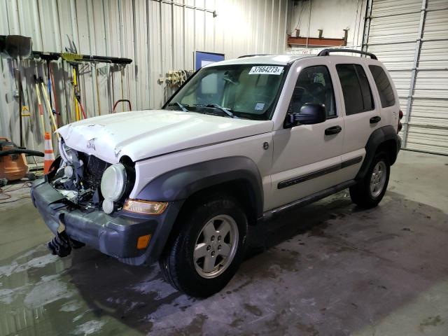 Photo 1 from auction – 2007 JEEP LIBERTY SP with VIN 1J4GL48K57W721340