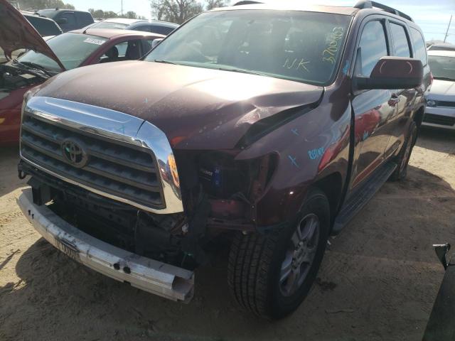 TOYOTA SEQUOIA SR 2010 with VIN 5TDZY5G10AS024292 - Photo from auction