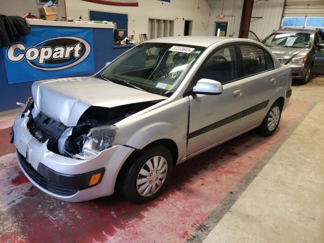 KIA RIO BASE 2007 with VIN KNADE123X76203630 - Photo from auction