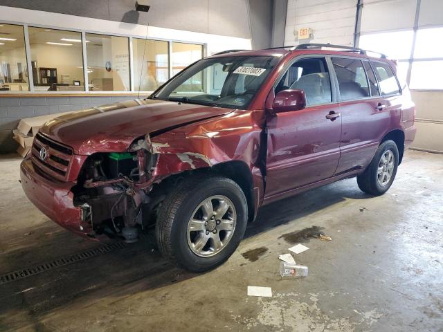 TOYOTA HIGHLANDER 2007 with VIN JTEHP21A370207800 - Photo from auction