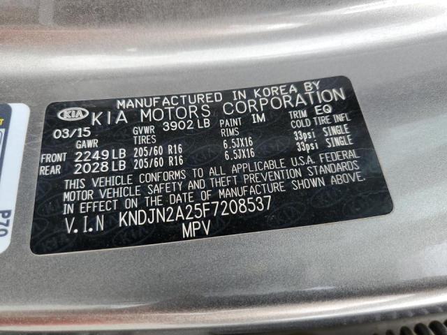 Foto 14 de la subasta – 2015 KIA SOUL con VIN KNDJN2A25F7208537
