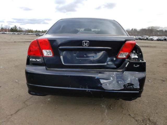 Photo 6 from auction – 2005 HONDA CIVIC LX with VIN 2HGES16585H507628