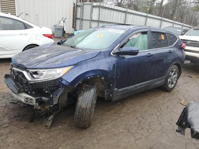 HONDA CR-V EX 2019 with VIN 7FARW1H54KE034298 - Photo from auction