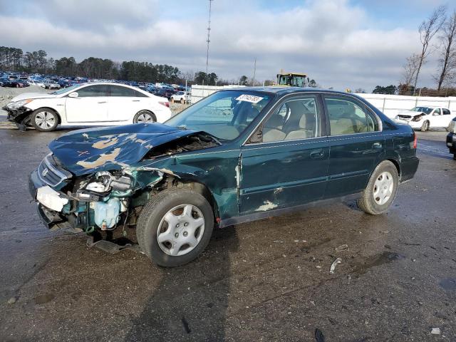 HONDA CIVIC EX 2000 with VIN JHMEJ8648YS000581 - Photo from auction