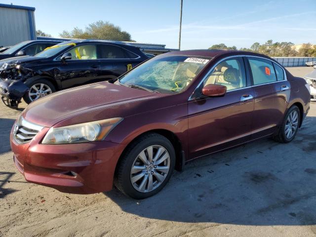 HONDA ACCORD EXL 2012 with VIN 1HGCP3F86CA021295 - Photo from auction