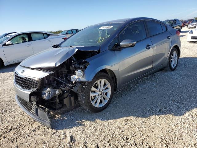 KIA FORTE LX 2017 with VIN 3KPFL4A76HE086096 - Photo from auction