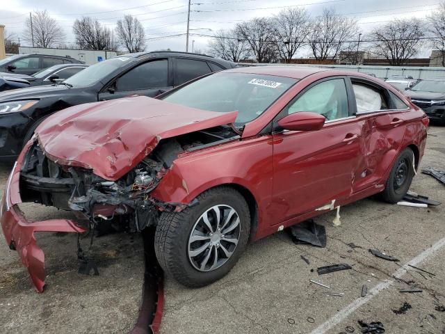HYUNDAI SONATA GLS 2013 with VIN 5NPEB4AC6DH537822 - Photo from auction