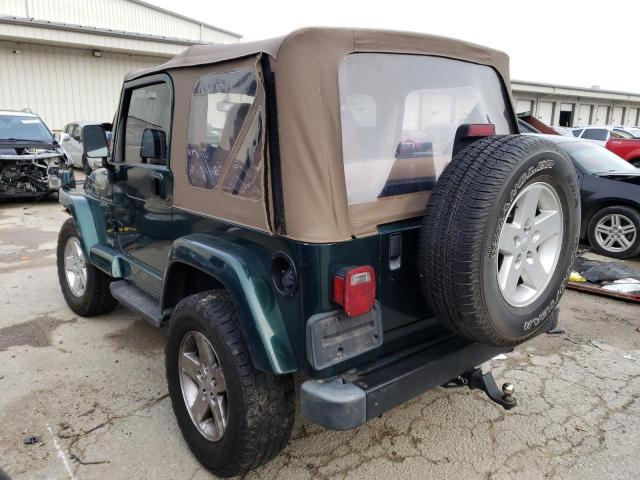 Photo 2 from auction – 2000 JEEP WRANGLER / with VIN 1J4FA59S6YP782147