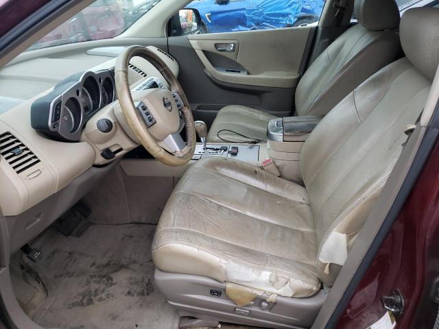 Photo 7 from auction – 2007 NISSAN MURANO SL with VIN JN8AZ08T57W502863