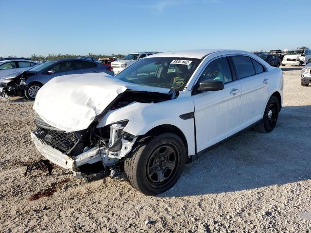 FORD TAURUS POL 2014 with VIN 1FAHP2L86EG185428 - Photo from auction
