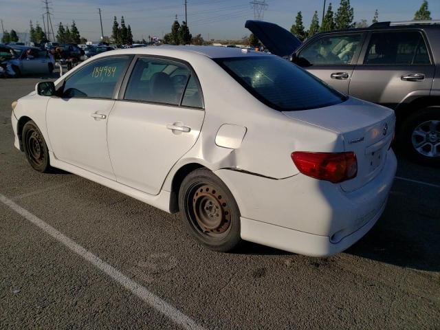 Photo 2 from auction – 2009 TOYOTA COROLLA BA with VIN 1NXBU40E59Z075763