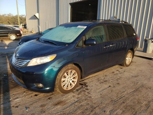 TOYOTA SIENNA XLE 2012 with VIN 5TDDK3DC1CS046181 - Photo from auction