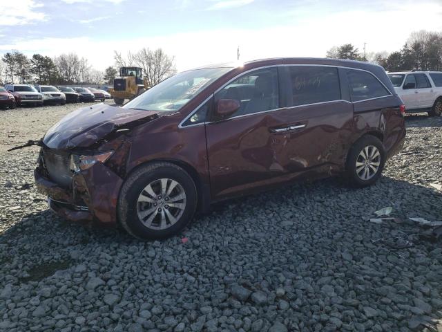 HONDA ODYSSEY EX 2017 with VIN 5FNRL5H61HB022316 - Photo from auction