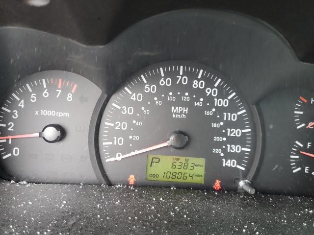 Photo 9 from auction – 2005 KIA SPECTRA with VIN KNAFE122055177123