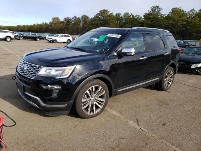 FORD EXPLORER P 2018 with VIN 1FM5K8HT9JGA74700 - Photo from auction