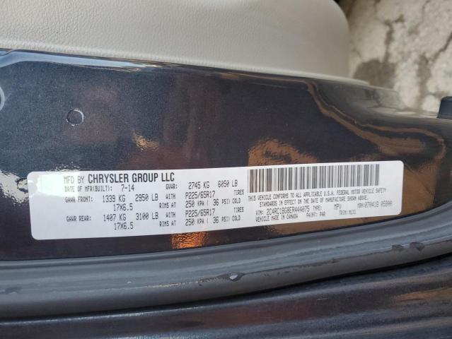 Photo 14 from auction – 2014 CHRYSLER TOWN & COU with VIN 2C4RC1BG8ER444075