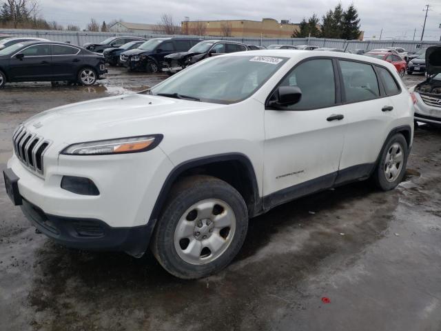 JEEP CHEROKEE S 2014 with VIN 1C4PJMAB4EW303905 - Photo from auction