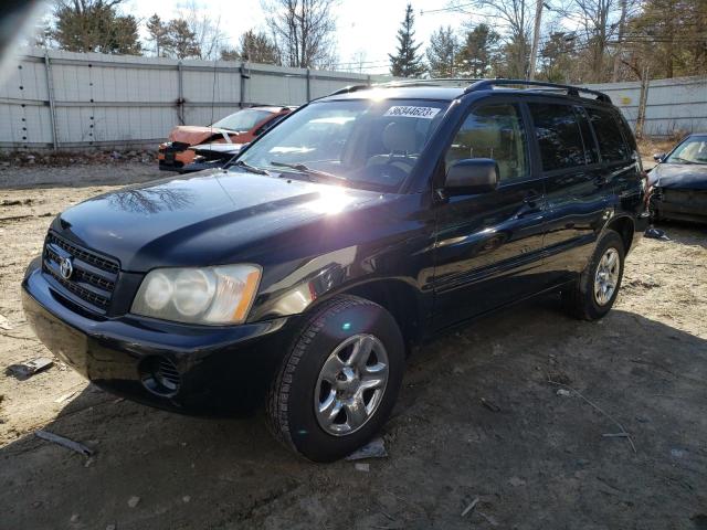 TOYOTA HIGHLANDER 2003 with VIN JTEGD21A830052403 - Photo from auction