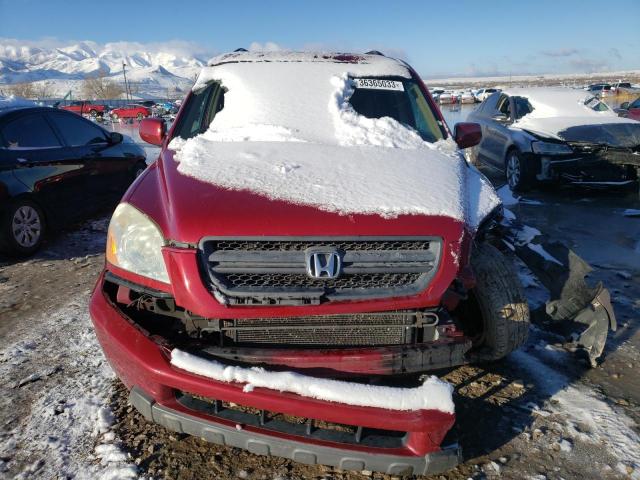 Photo 5 from auction – 2005 HONDA PILOT EXL with VIN 5FNYF18505B032298