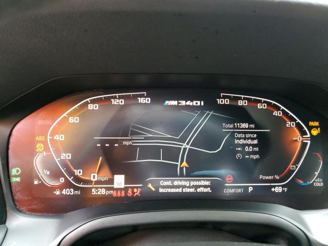 Photo 9 from auction – 2021 BMW M340I with VIN 3MW5U7J0XM8B55293