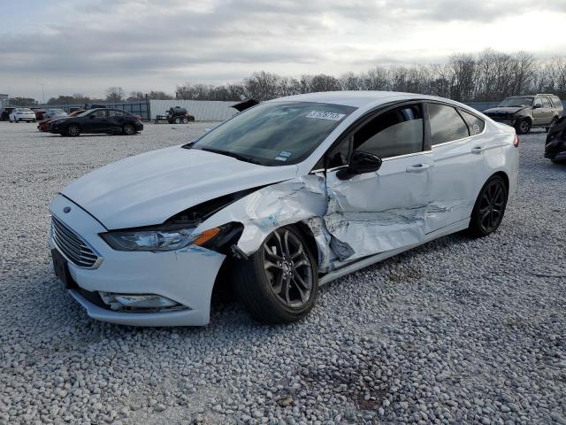 FORD FUSION SE 2018 with VIN 3FA6P0HD0JR161131 - Photo from auction