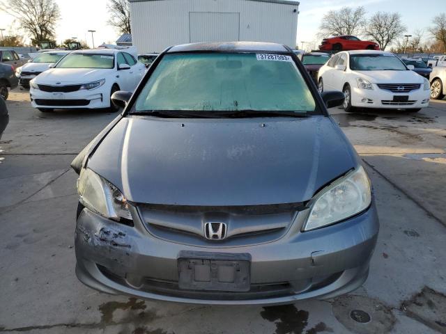 Photo 5 from auction – 2005 HONDA CIVIC LX with VIN 2HGES16635H627796