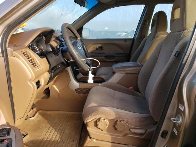 Photo 7 from auction – 2005 HONDA PILOT LX with VIN 2HKYF18185H564784