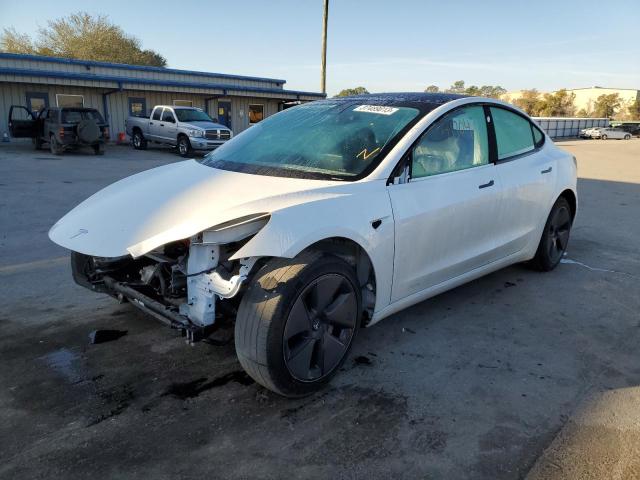 TESLA MODEL 3 2021 with VIN 5YJ3E1EA1MF930485 - Photo from auction