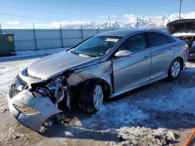 HYUNDAI SONATA HYB 2013 with VIN KMHEC4A48DA093092 - Photo from auction