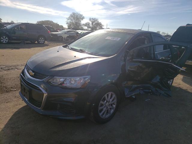 CHEVROLET SONIC LT 2020 with VIN 1G1JD5SB9L4110913 - Photo from auction