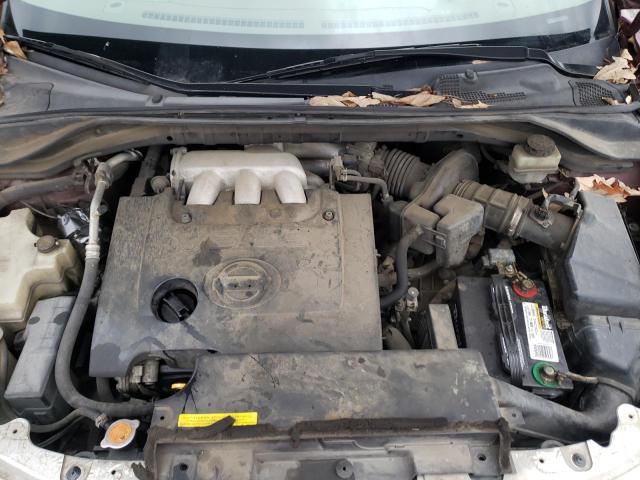 Photo 12 from auction – 2007 NISSAN MURANO SL with VIN JN8AZ08T57W502863