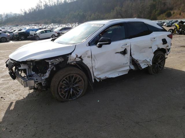 LEXUS RX 350 F-S 2022 with VIN 2T2YZMDA2NC357840 - Photo from auction