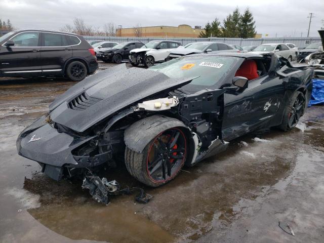 CHEVROLET CORVETTE S 2019 with VIN 1G1YA2D7XK5107378 - Photo from auction