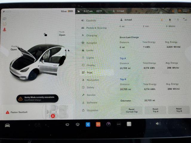 Фото 9 с аукциона – 2022 TESLA MODEL Y с VIN 7SAYGDEF3NF326289