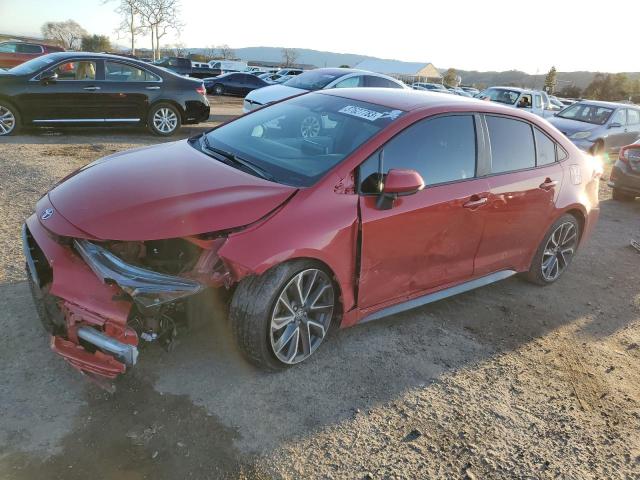 Photo 1 from auction – 2021 TOYOTA COROLLA SE with VIN 5YFS4MCE3MP080160