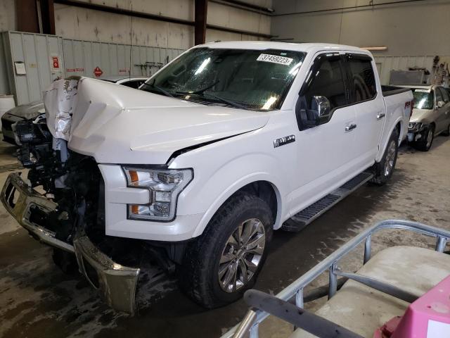 FORD F150 SUPER 2016 with VIN 1FTEW1EF8GKE39002 - Photo from auction