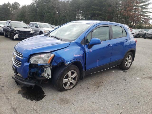 CHEVROLET TRAX 1LS 2015 with VIN KL7CJPSB1FB256286 - Photo from auction