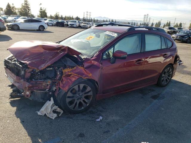 SUBARU IMPREZA SP 2016 with VIN JF1GPAP69G8272462 - Photo from auction