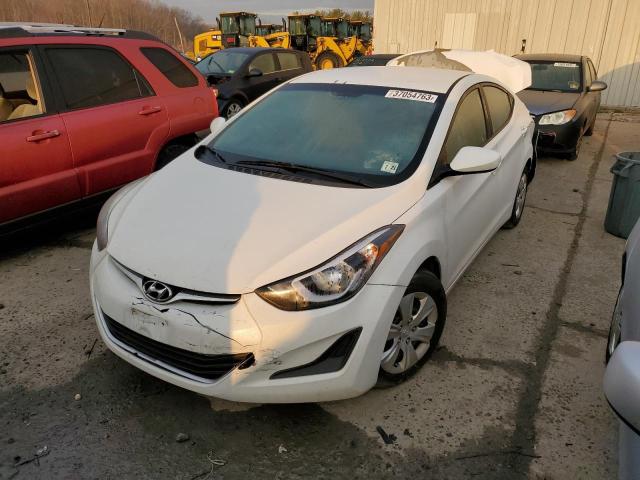 HYUNDAI ELANTRA SE 2016 with VIN 5NPDH4AE3GH711345 - Photo from auction